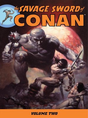 cover image of Savage Sword of Conan, Volume 2